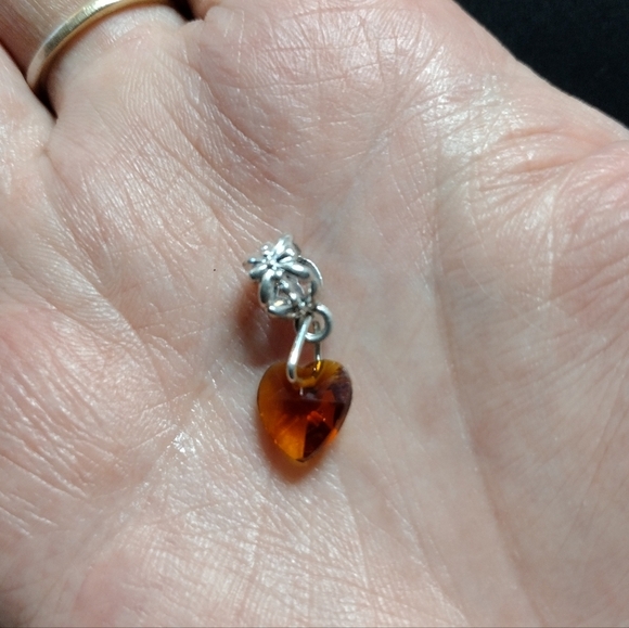 Silver and Gold Cross Pendant Set - Picture 4 of 7